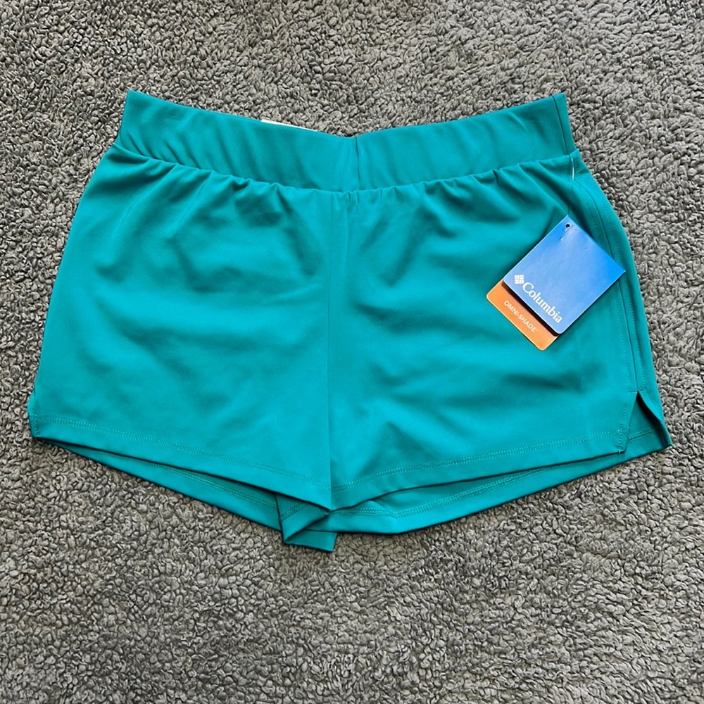 Green Columbia Sandy Creek Stretch Shorts size small